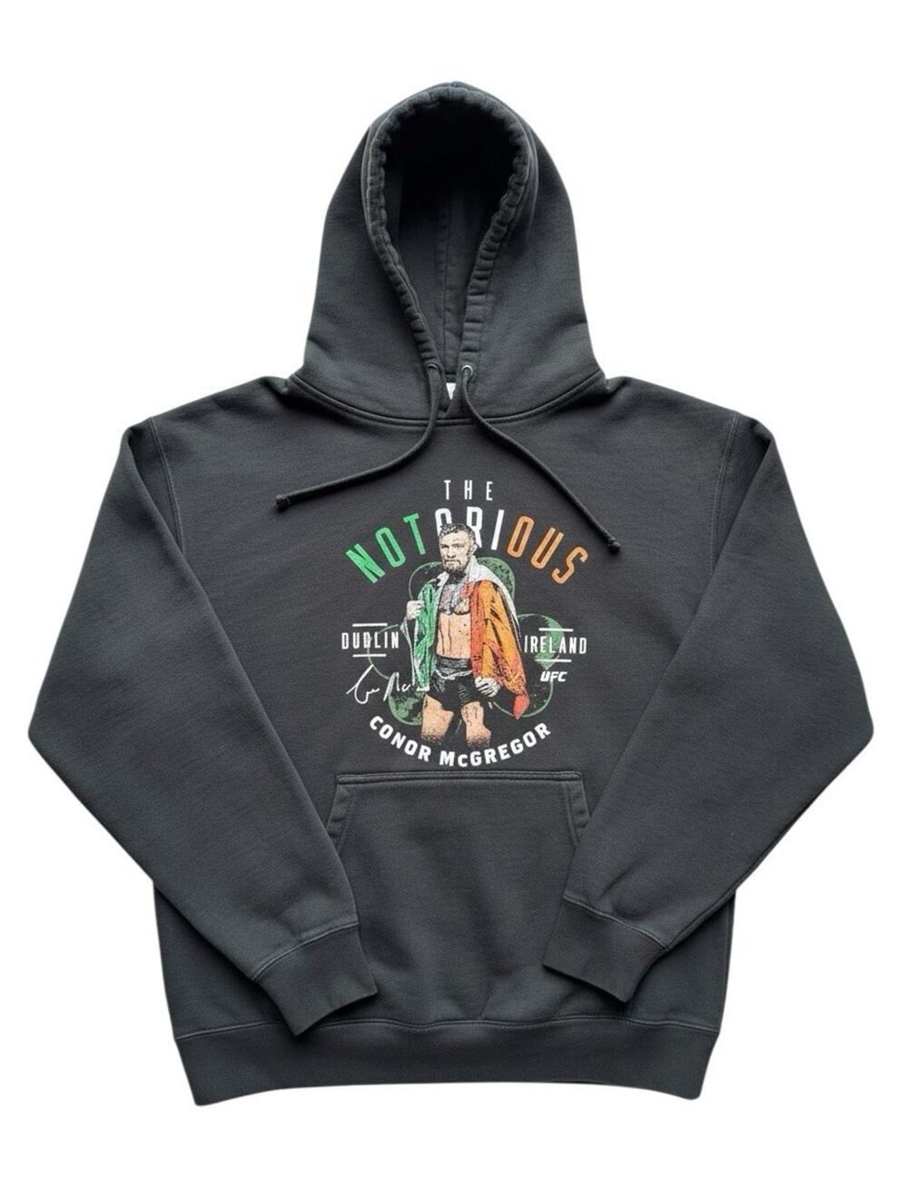 Independent Conor Mcgregor M Black Pullover Hoodie Size L Regular